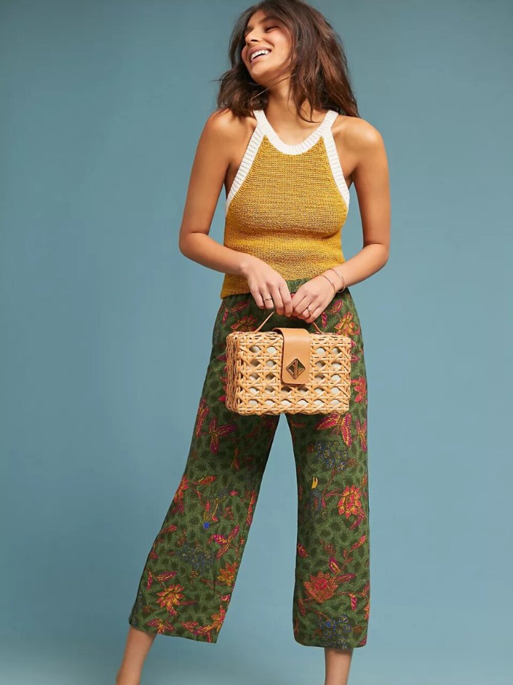 Anthropologie Ett:Twa Schuyler Printed Pants M